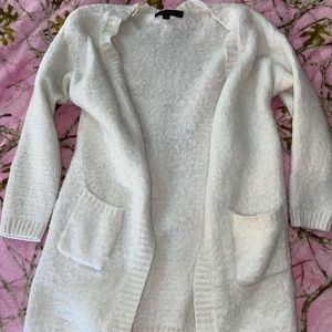Love tree white cardigan